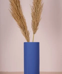 The Golden Triangle India Gigil Nordic Ceramic Vase - Blue Vases