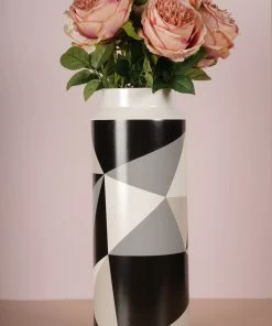 The Golden Triangle India Akio Monochrome Vase