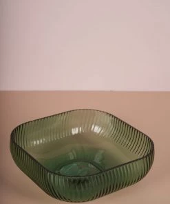 The-Golden-Triangle-India Cian | Square Glass Fruit Bowl
