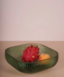 The-Golden-Triangle-India Cian | Square Glass Fruit Bowl