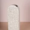 The Golden Triangle India Vases Boketto Ceramic Vase - White