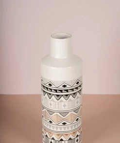 The Golden Triangle India Vases Glamor Gold Monochrome Ceramic Vase