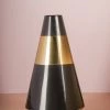 The Golden Triangle India Vases Dalia Ceramic Vase - Triangular