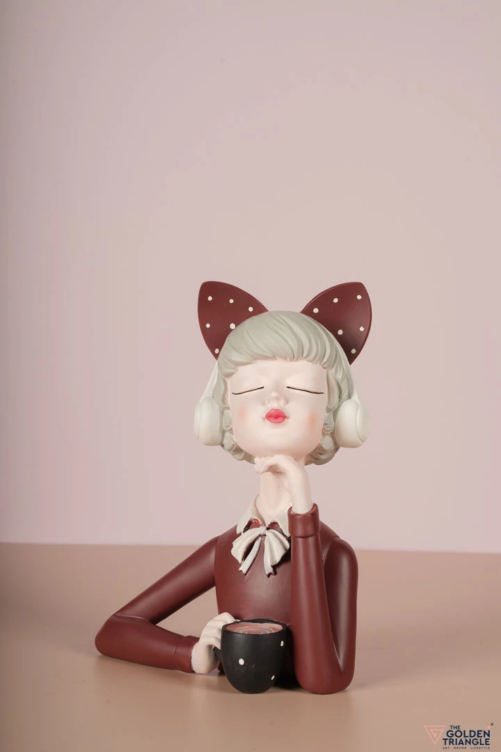 The Golden Triangle India Sale Ava | Hot Chocolate Figurine With Headphone - Maroon 3 The Golden Triangle India Sale Ava | Hot Chocolate Figurine With Headphone - Maroon