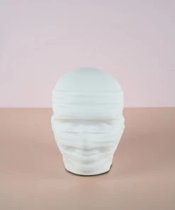 The-Golden-Triangle-India Artefacts Masked Face - White