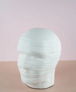 The-Golden-Triangle-India Artefacts Masked Face - White