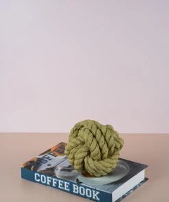 The-Golden-Triangle-India Rope Knots - Olive Green