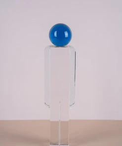 The Golden Triangle India Crystal Man With Blue Head Artefacts