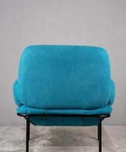 The Golden Triangle India The Benz Chair - Blue