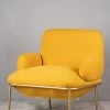 The Golden Triangle India Furniture The Benz Chair - Yellow