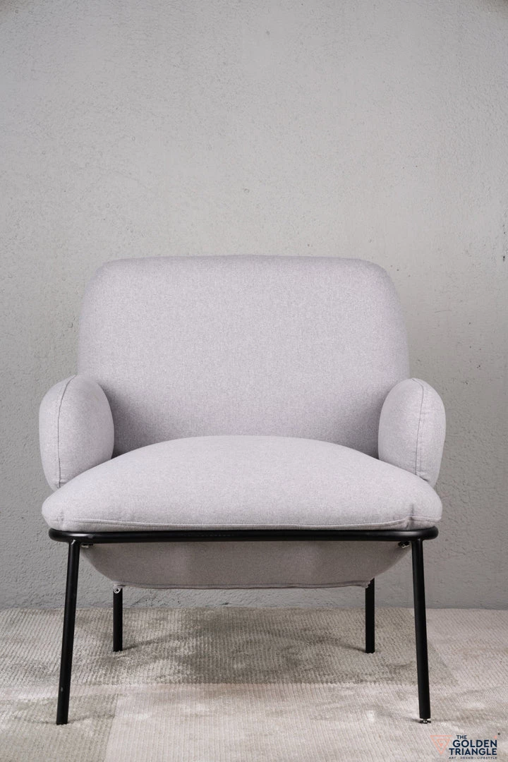 The Golden Triangle India The Benz Chair - Grey 5 The Golden Triangle India The Benz Chair - Grey