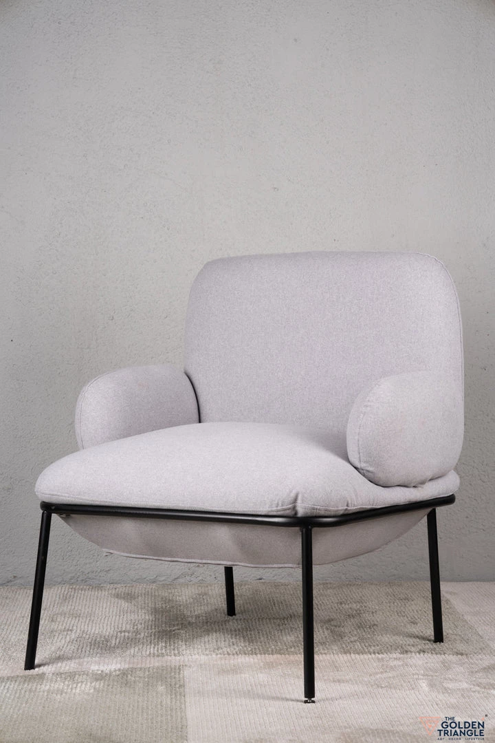 The Golden Triangle India The Benz Chair - Grey 3 The Golden Triangle India The Benz Chair - Grey