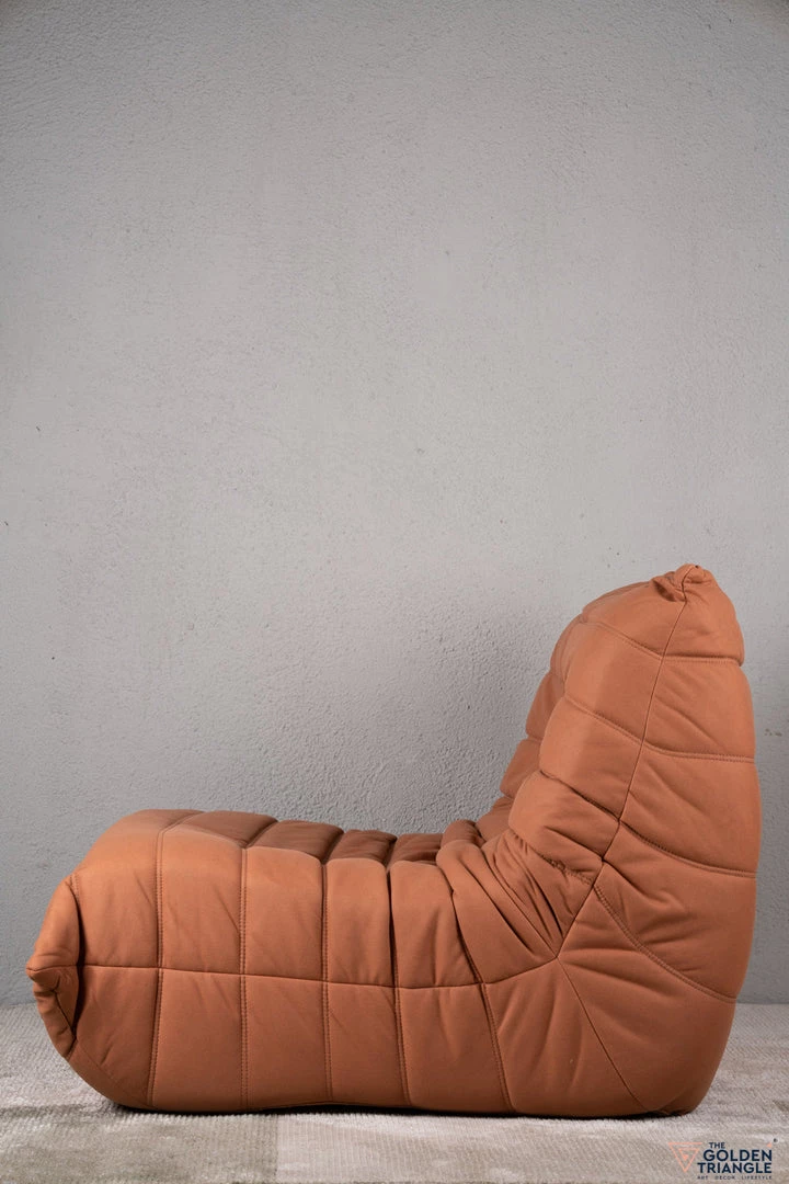 The Golden Triangle India Furniture The Snug Lounger - Tan 5 The Golden Triangle India Furniture The Snug Lounger - Tan