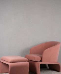 The Golden Triangle India Cape Lounge Chair With Footrest Furniture