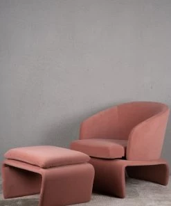 The Golden Triangle India Cape Lounge Chair With Footrest Furniture