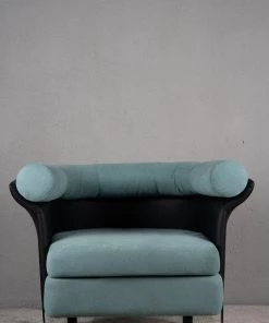 The Golden Triangle India Dax Lounge Chair - Green Furniture