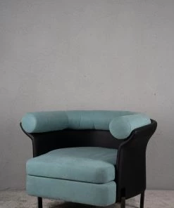 The Golden Triangle India Dax Lounge Chair - Green Furniture