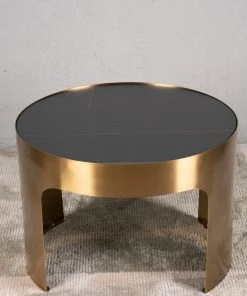The Golden Triangle India Furniture Zane Cocktail Nesting Table - Set Of 2