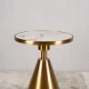 The-Golden-Triangle-India San Capo Side Table - Gold Furniture