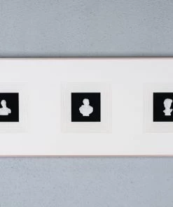 The Golden Triangle India Roman 3D Wall Art Frame - Tres