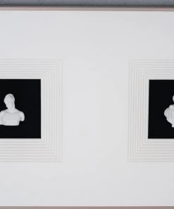 The Golden Triangle India Roman 3D Wall Art Frame - Tres