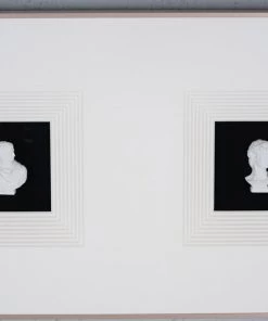 The Golden Triangle India Roman 3D Wall Art Frame - Tres