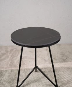 The-Golden-Triangle-India Markel Side Table - Black
