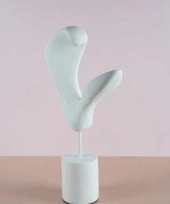 The-Golden-Triangle-India Fluid Sculpture - White Artefacts