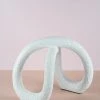 The-Golden-Triangle-India Knott Desktop Sculpture - White Artefacts