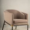 The-Golden-Triangle-India Furniture Juno Lounge Chair - Brown