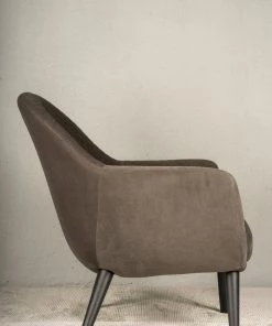 The Golden Triangle India Zenith Lounge Chair - Grey