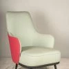 The-Golden-Triangle-India Agnes Accent Chair - Mint Green
