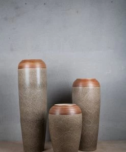 The-Golden-Triangle-India Vases Pugalia Ceramic Floor Vase