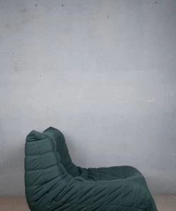 The Golden Triangle India Furniture The Snug Lounger - Pine Green