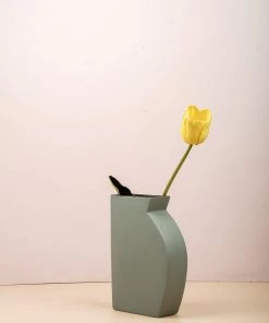 The Golden Triangle India Vases Frod Nordic Vase - Gray