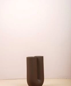 The Golden Triangle India Brown U Vase Vases