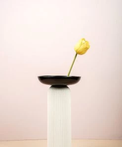 The Golden Triangle India Vases Bastien Ceramic Vase - White