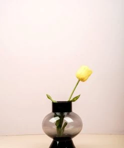 The-Golden-Triangle-India Vetro Belly Glass Vase - Medium