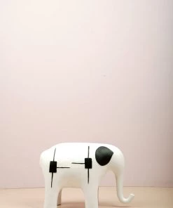 The Golden Triangle India Ellie Elephant - White Artefacts