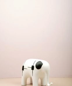 The Golden Triangle India Ellie Elephant - White Artefacts