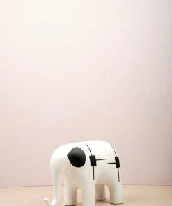 The Golden Triangle India Ellie Elephant - White Artefacts