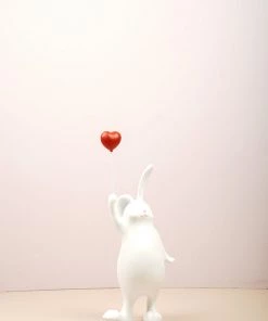 The Golden Triangle India Artefacts Rabbit Holding A Balloon