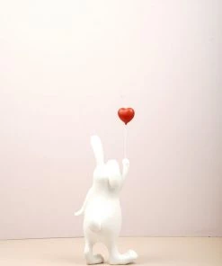 The Golden Triangle India Artefacts Rabbit Holding A Balloon