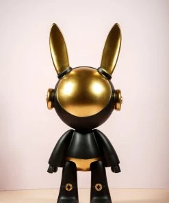 The Golden Triangle India Space Bunny - Black