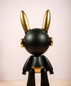 The Golden Triangle India Space Bunny - Black