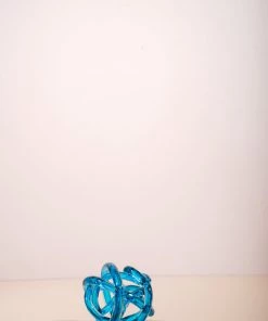 The-Golden-Triangle-India Artefacts Glass Knots - Blue
