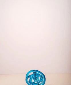 The-Golden-Triangle-India Artefacts Glass Knots - Blue