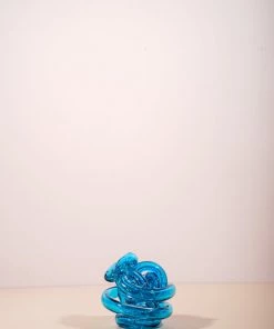 The-Golden-Triangle-India Artefacts Glass Knots - Blue