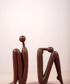 The-Golden-Triangle-India Ballet Bookend - Rosewood Artefacts