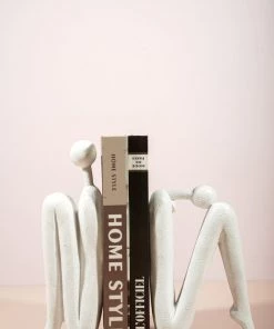 The-Golden-Triangle-India Artefacts Ballet Bookend - White